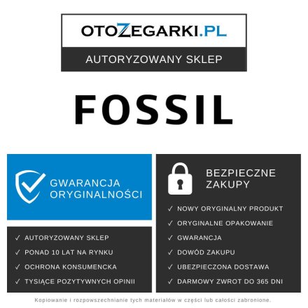 Fossil FS5061IE Grant - Zegarek Męski FS5061IE