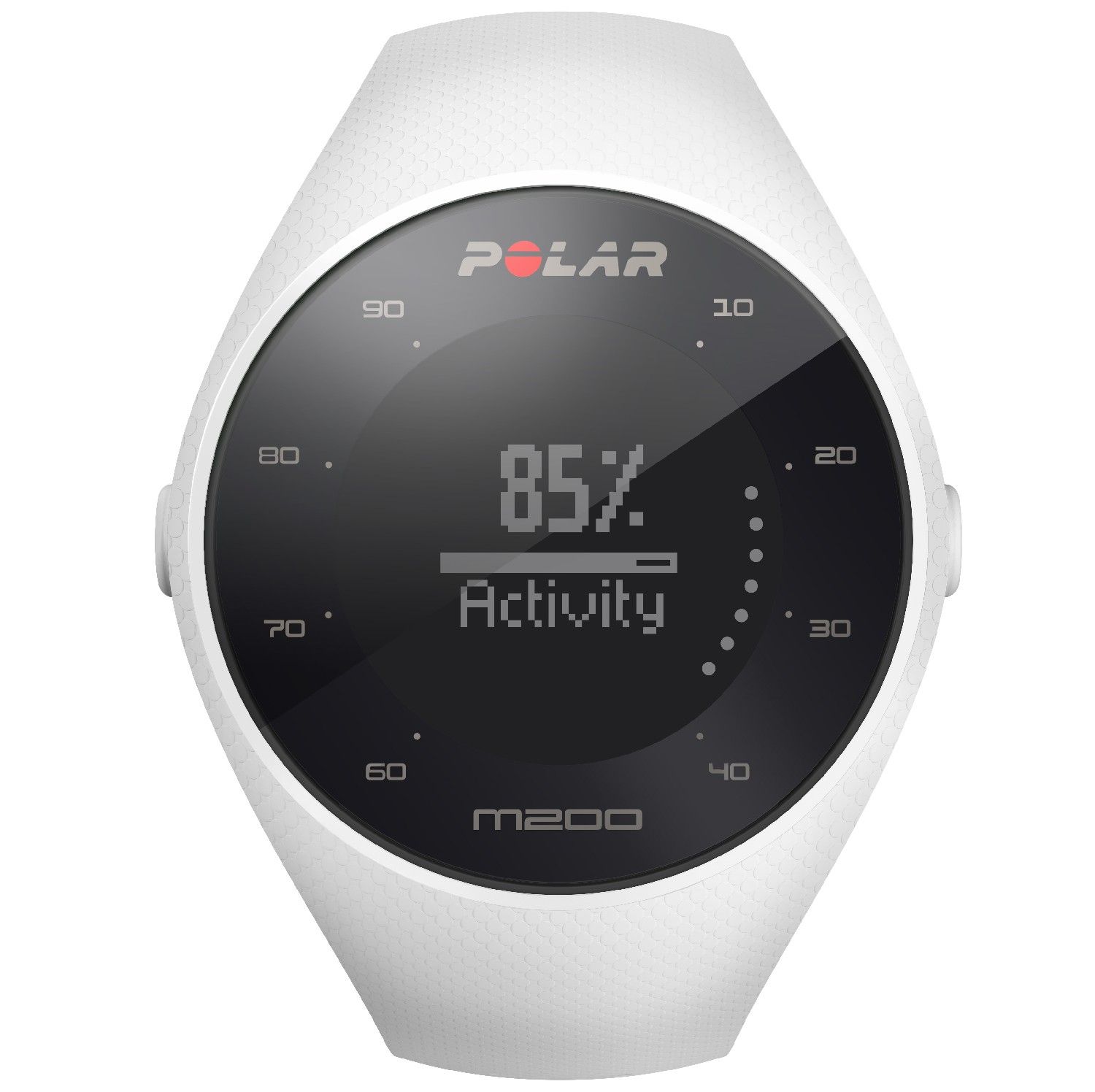 POLAR M200 WHITE M/L - Smartwatch pulsometr z GPS - 485,00 zł -  Otozegarki.pl