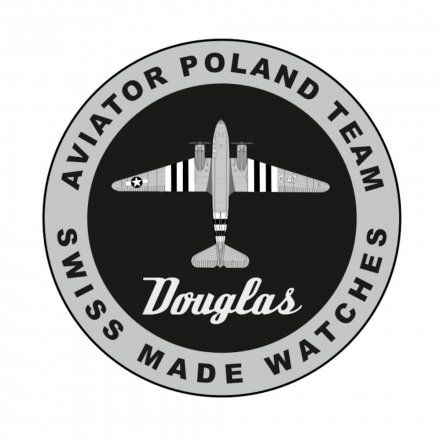 Zegarek Męski Aviator Swiss Made V.3.20.0.142.4 Douglas Day Date