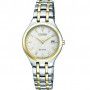 Złoto-srebrny zegarek damski Citizen Eco Drive Elegance EW2484-82B
