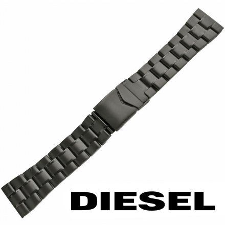 Pasek DIESEL - Oryginalna bransoleta stalowa powlekana do zegarka Diesel
