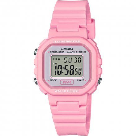 Różowy zegarek Casio Sport z wyświetlaczem LA-20WH-4A1EF + TOREBKA KOMUNIJNA