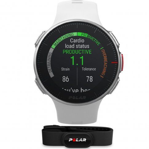Polar VANTAGE V Biały zegarek z pulsometrem i GPS + Pas H10 - 2 155,00 zł -  Otozegarki.pl