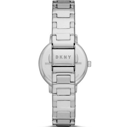 Srebrny zegarek DKNY Modernist z logo NY2838