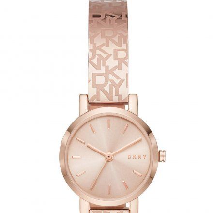 Damski zegarek DKNY Soho z półsztywną bransoletką NY2884