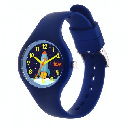 Granatowy zegarek dziecięcy Ice watch 018426 z rakietą Ice Fantasia XS
