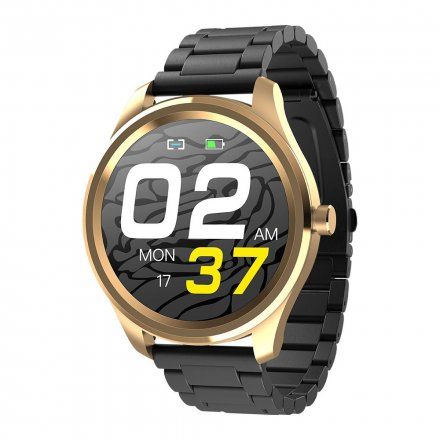 Szary smartwatch Ciśnienie Tlen Puls Sport Kroki G.Rossi SW012-5