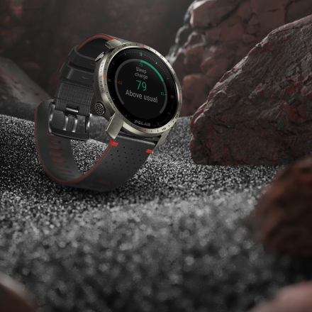 Polar Grit X PRO czarny M/L zegarek sportowy z GPS i wysokościomierzem