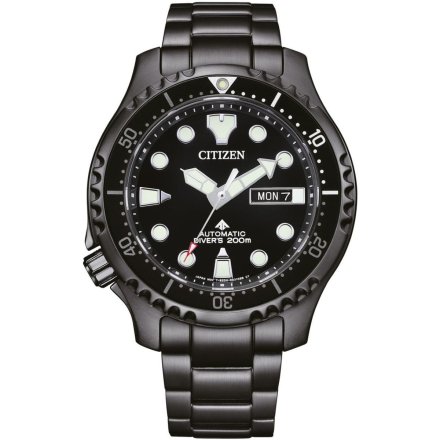 Citizen NY0145-86EE Zegarek Męski na bransolecie Promaster Diver's Automatic