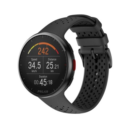 Polar Pacer PRO Czarno-szary zegarek z GPS do biegania