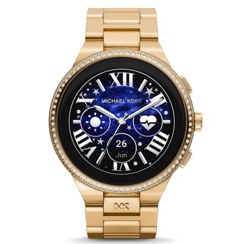 Złoty smartwatch Michael Kors 6 GEN MKT5144 Camille - 1 499,00 zł -  Otozegarki.pl