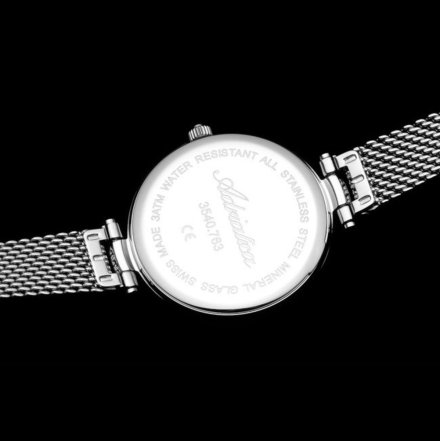 Srebrny szwajcarski zegarek damski Adriatica A3540.5145Q