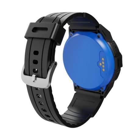 Smartwatch dla dziecka SIM GPS WIDEO ROZMOWY Czarno-niebieski Pacific 31-02 + TOREBKA KOMUNIJNA