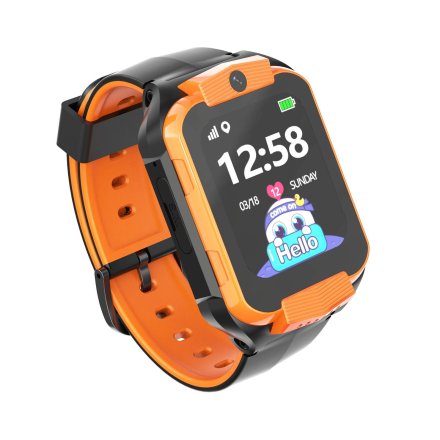 Smartwatch dla dzieci SIM GPS WIDEO ROZMOWY Pomarańczowy Pacific 32-03 + TOREBKA KOMUNIJNA