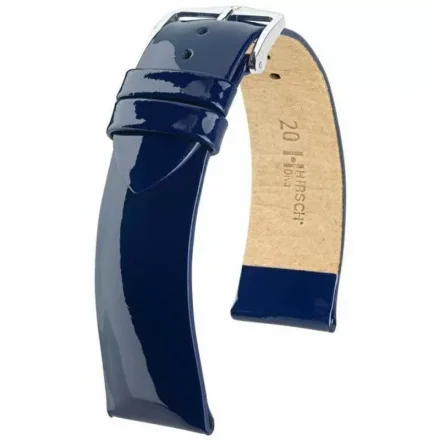 Niebieski pasek skórzany 14 mm HIRSCH Diva NQR 01536180-2-14 (M)