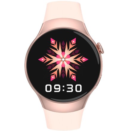 Różowy smartwatch z funkcją rozmowy Rubicon RNCE87 SMARUB147