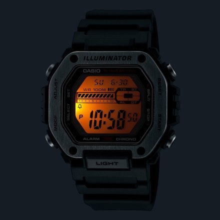 Sportowy zegarek Casio Sport MWD-110 czarny MWD-110H-1AVEF
