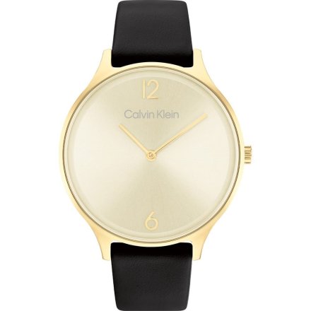 Zegarek damski Calvin Klein Timeless z czarnym paskiem 25200008
