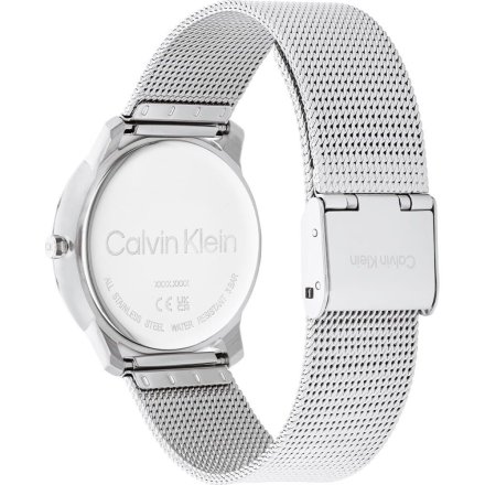 Zegarek damski Calvin Klein Iconic Mesh ze srebrną bransoletką 25200033