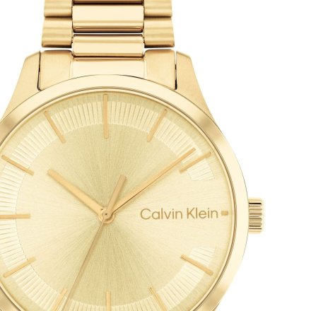 Zegarek damski Calvin Klein Iconic Bracelet ze złotą bransoletką 25200043