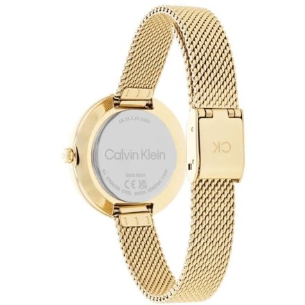 Zegarek damski Calvin Klein Iconic ze złotą bransoletką 25200186