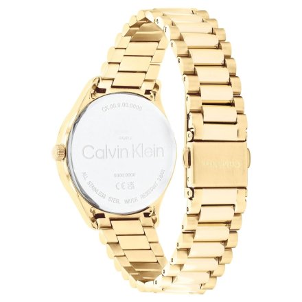 Zegarek damski Calvin Klein Iconic ze złotą bransoletką 25200221