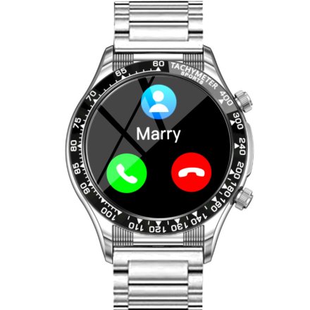 Smartwatch z funkcją rozmowy z bransoletą Rubicon RNCE94 SMARUB175
