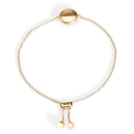 Złota bransoletka Calvin Klein Minimal Circular 35000135