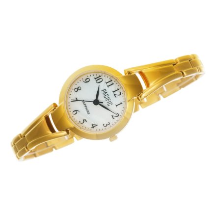 Prezent złoty zegarek + bransoletka serce PACIFIC S6015-04