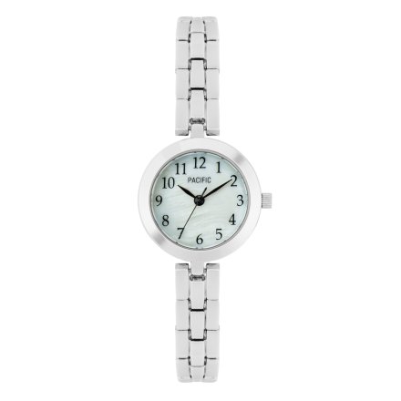 Prezent srebrny zegarek + bransoletka serce PACIFIC X6130-02