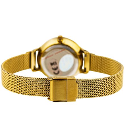 Prezent złoty zegarek + bransoletka serce PACIFIC X6133-03