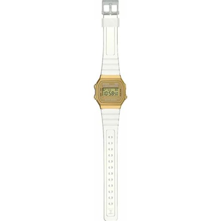 Złoty zegarek Casio Vintage A168XESG-9AEF w stylu Retro A168XESG