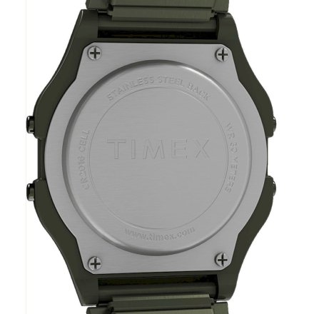 Męski zegarek Timex Expansion zielony z bransoletką TW2U94000