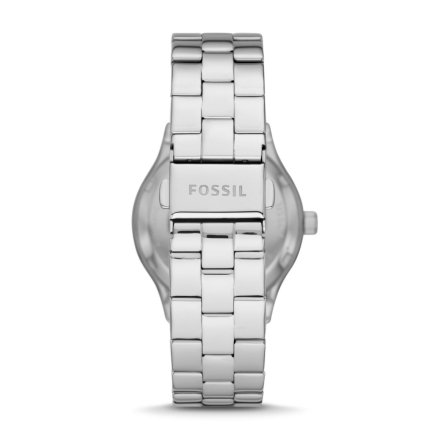 Damski srebrny zegarek automatyczny Fossil Modern Sophisticate BQ3649