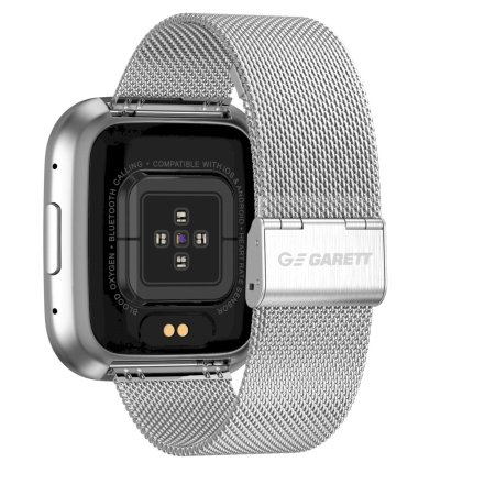 Smartwatch Garett GRC Style srebrny z bransoletką 5904238484883