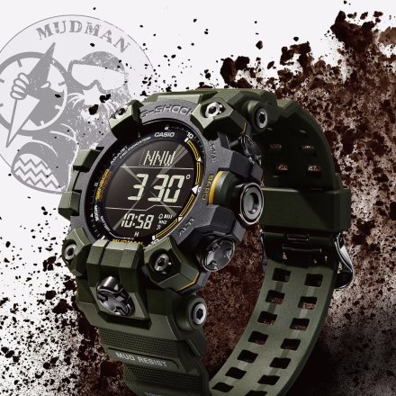Wojskowy zegarek Casio G-Shock Master Of G MUDMAN GW-9500-3ER