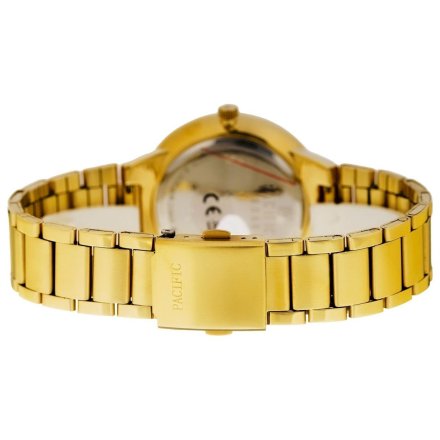 Złoty męski zegarek z bransoleta PACIFIC  X0060-04