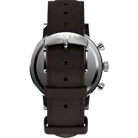 Męski zegarek Timex Midtown srebrny chronograf TW2V36800