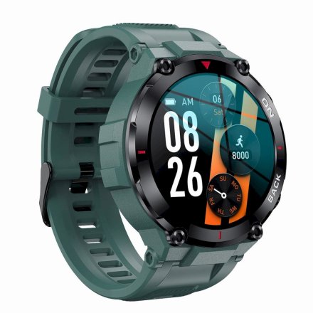 GRAVITY GT8-3 zielony smartwatch męski z GPS