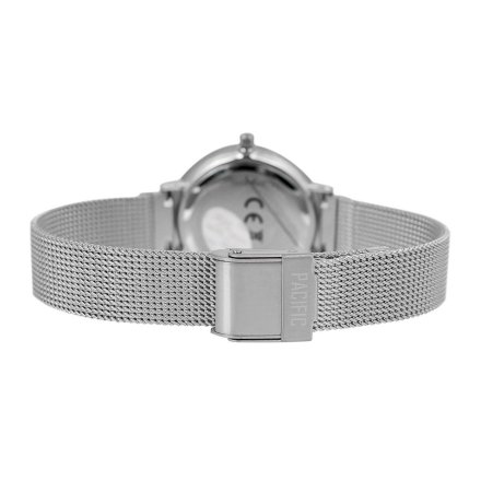 Srebrny damski zegarek z bransoleta mesh PACIFIC X6099-06