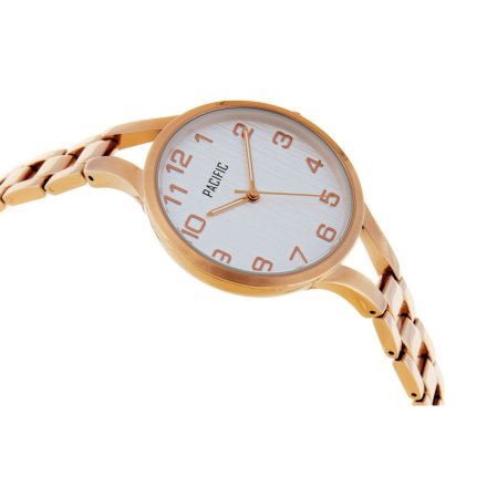 Różowozłoty damski zegarek biżuteryjny PACIFIC X6157-02
