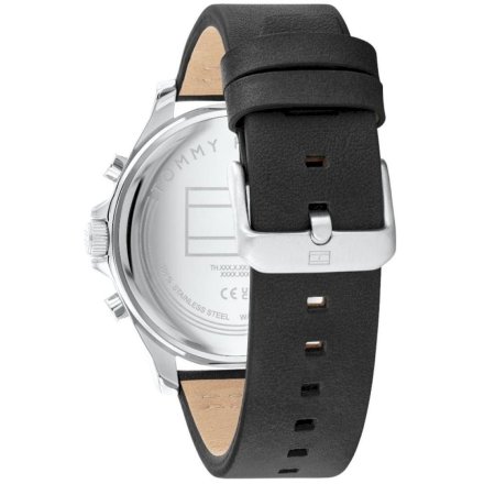 Zegarek męski Tommy Hilfiger Lance czarny 1710521 z multidatownikiem