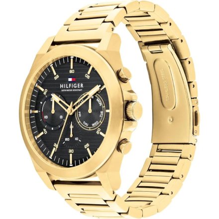 Złoty zegarek męski Tommy Hilfiger Lance na bransolecie 1710520
