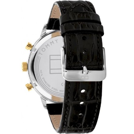 Zegarek Męski Tommy Hilfiger Leonard 1791986 czarno-złoty