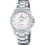 Srebrny zegarek damski Festina Mademoiselle z kryształkami 20593/1 srebrna tarcza