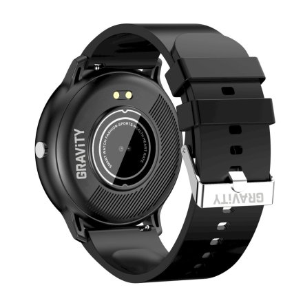 GRAVITY GT1-3 czarny smartwatch z pomiarem ciśnienia
