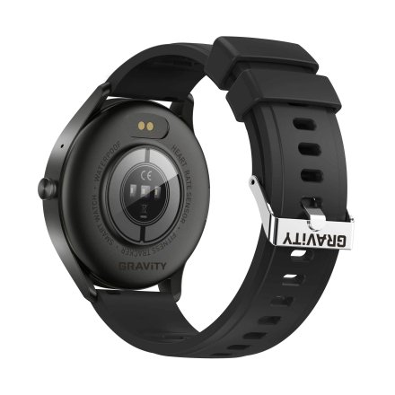 GRAVITY GT2-2 czarny smartwatch damski z funkcją rozmowy