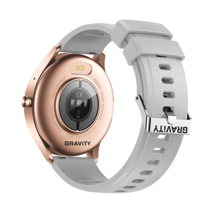 GRAVITY GT2-5 złoto-szary smartwatch damski z funkcją rozmowy