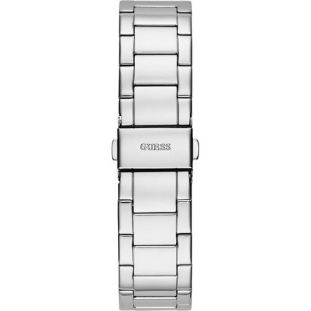 Srebrny zegarek damski Guess Moonlight z bransoletką z kryształkami GW0320L1