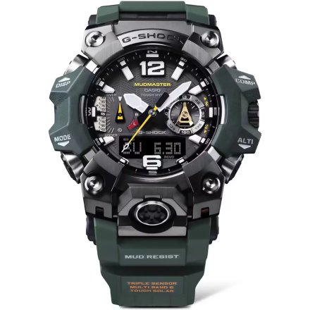 Zielony zegarek Męski Casio G-Shock Mudmaster Carbon Core GWG-B1000-3AER